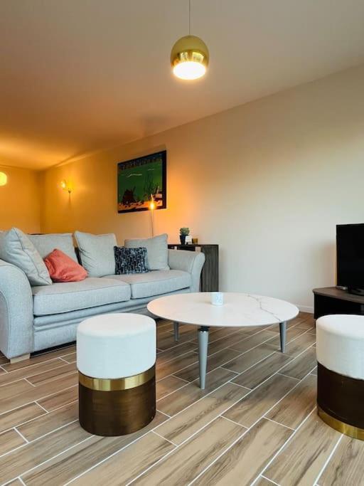 Villa Bleu Marine Chic Calme Et Jardin Andrezieux-Boutheon Bagian luar foto